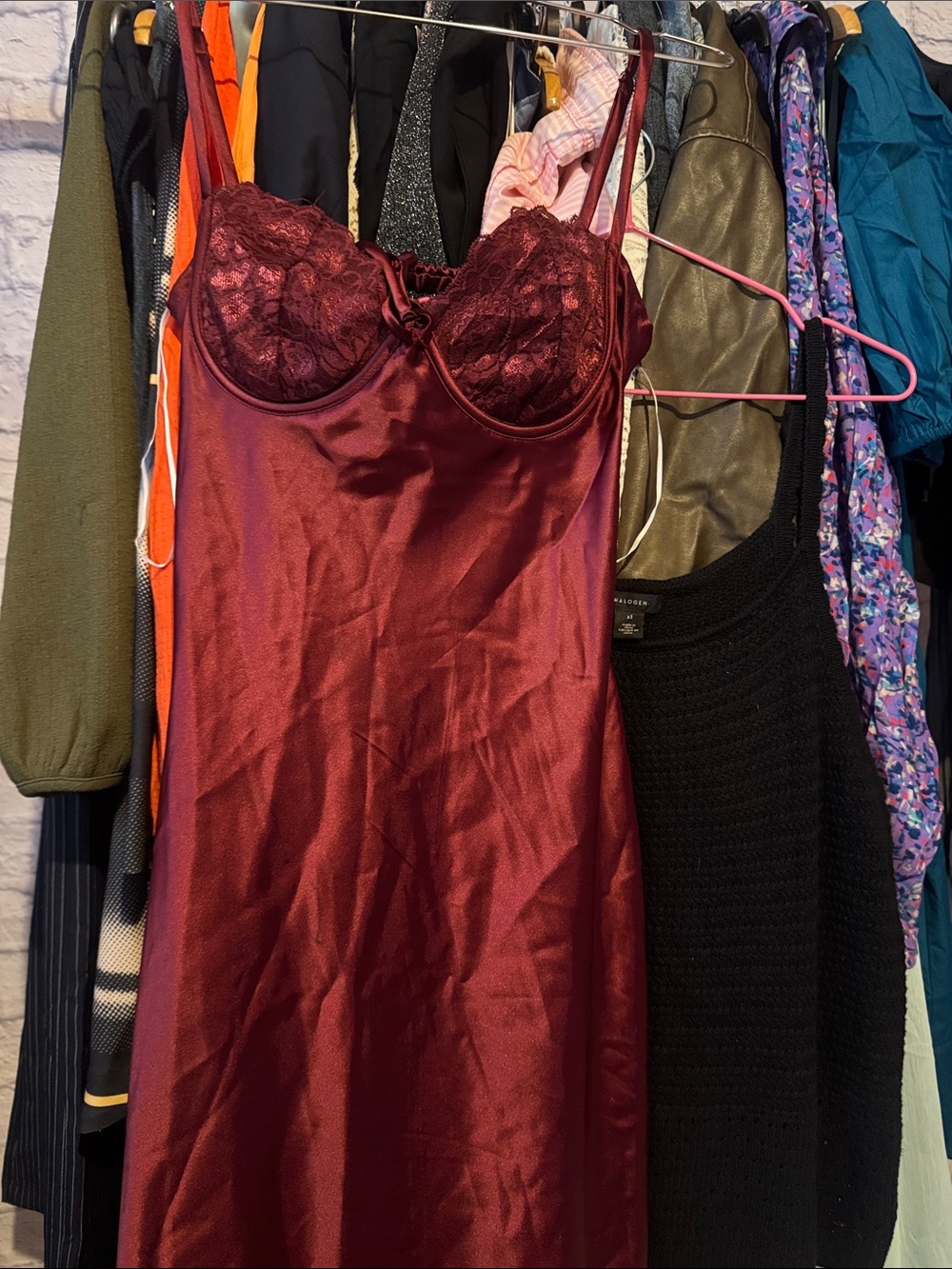 Princess Polly • NWOT $99USD Fadyen Bias Cut Maxi Dress Burgundy PTP 16-19” - Picture 4 of 7